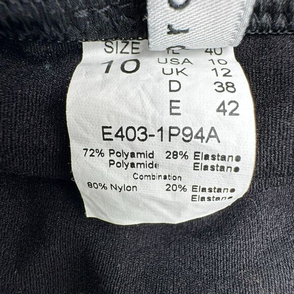 PROFILE BY GOTTEX Women's 10 Blue Bachata V Neck Halter 2 Piece Tankini Swimsuit - Picture 6 of 13